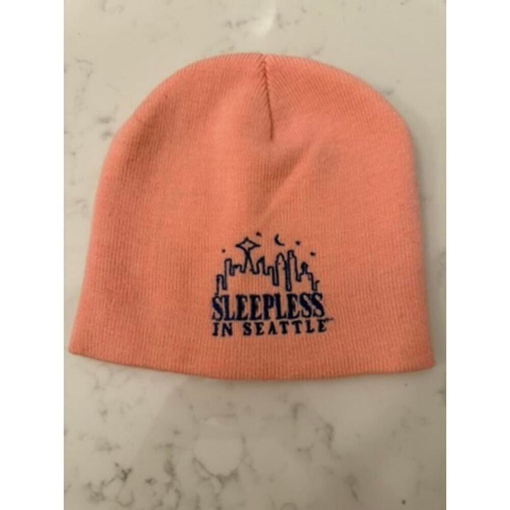 Pink Sleepless in Seattle Beanie - Vintage 1990s Y2K - Perfect Condition